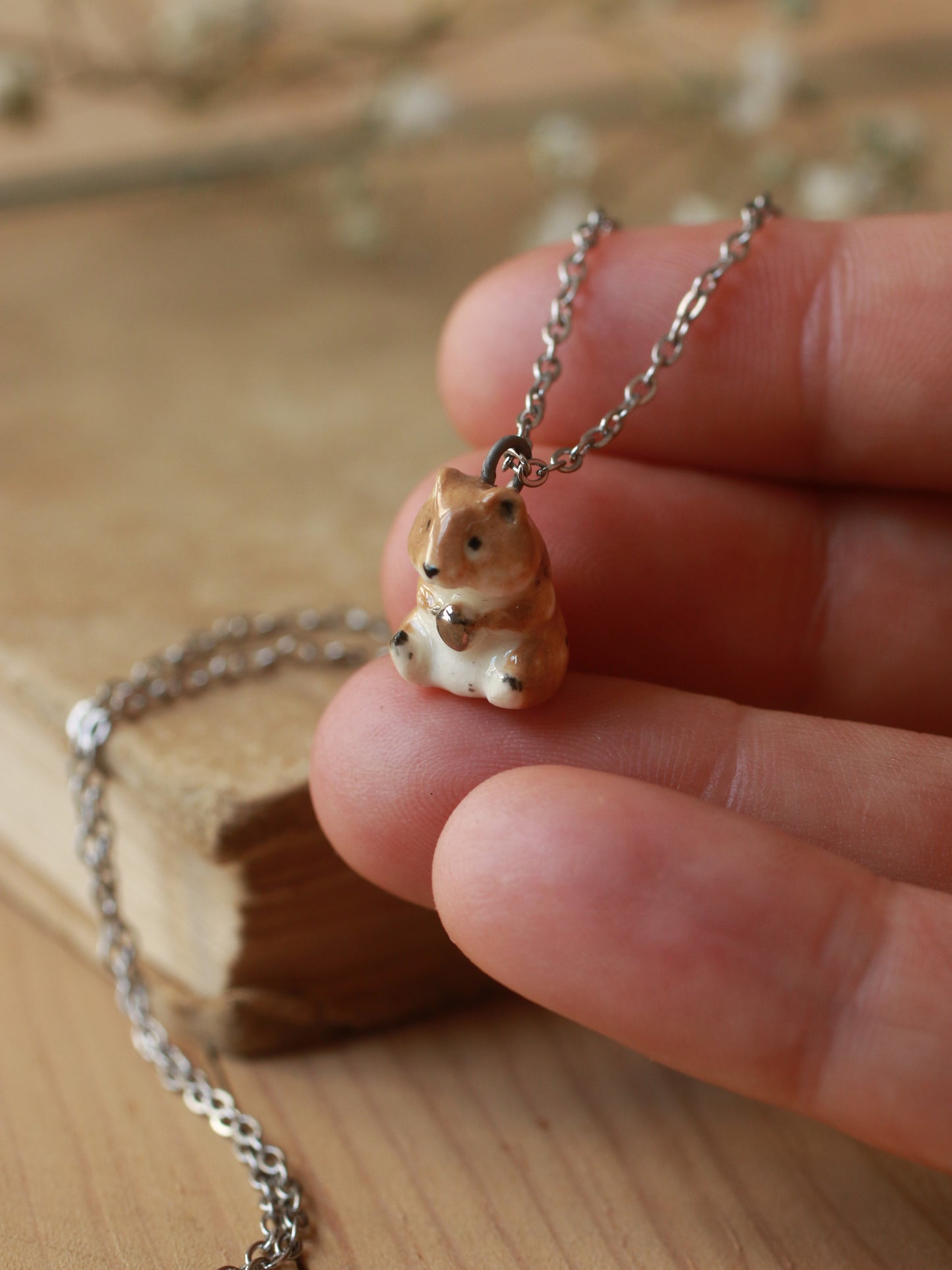 Hamster necklace