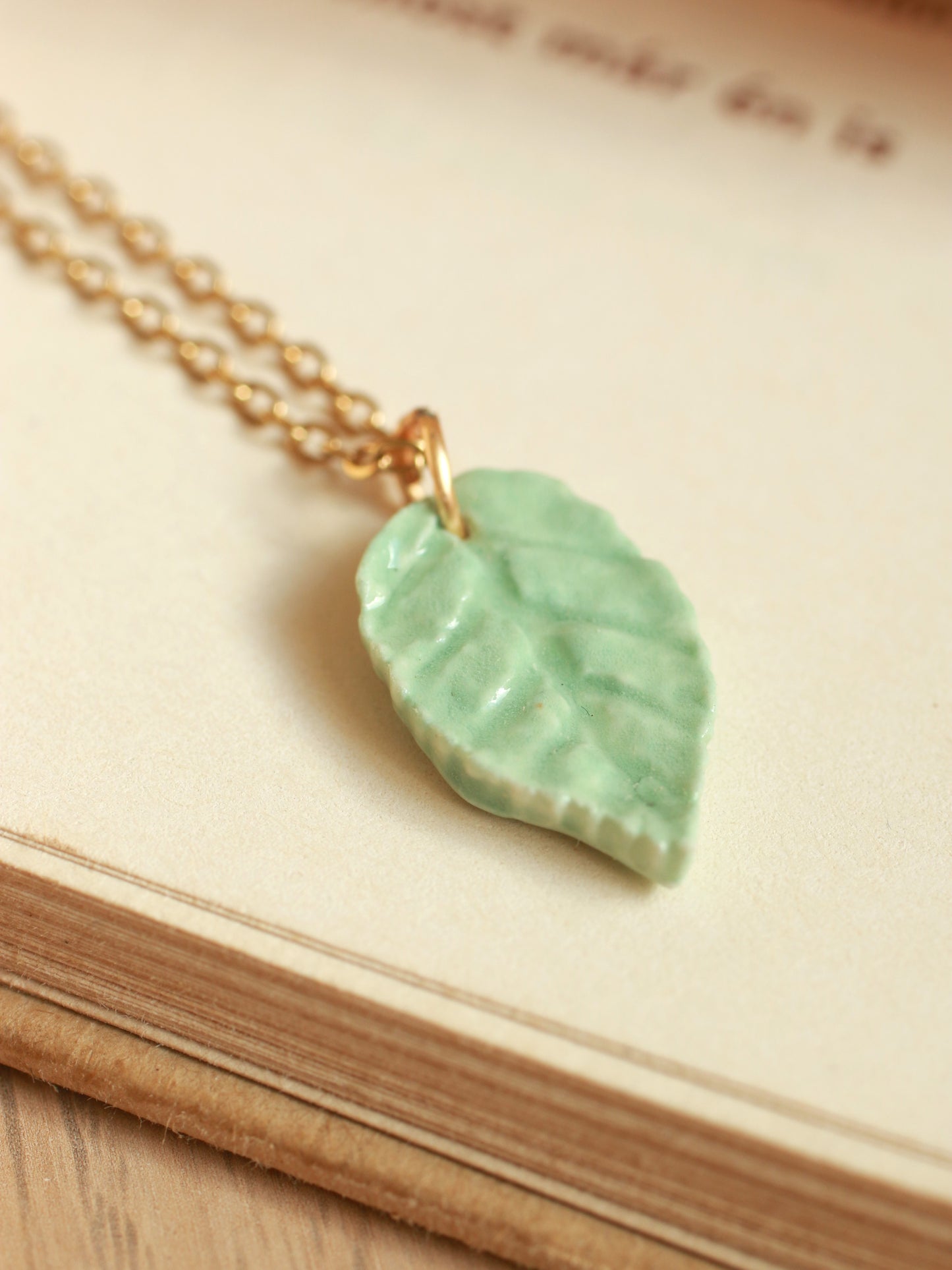 Leaf necklace