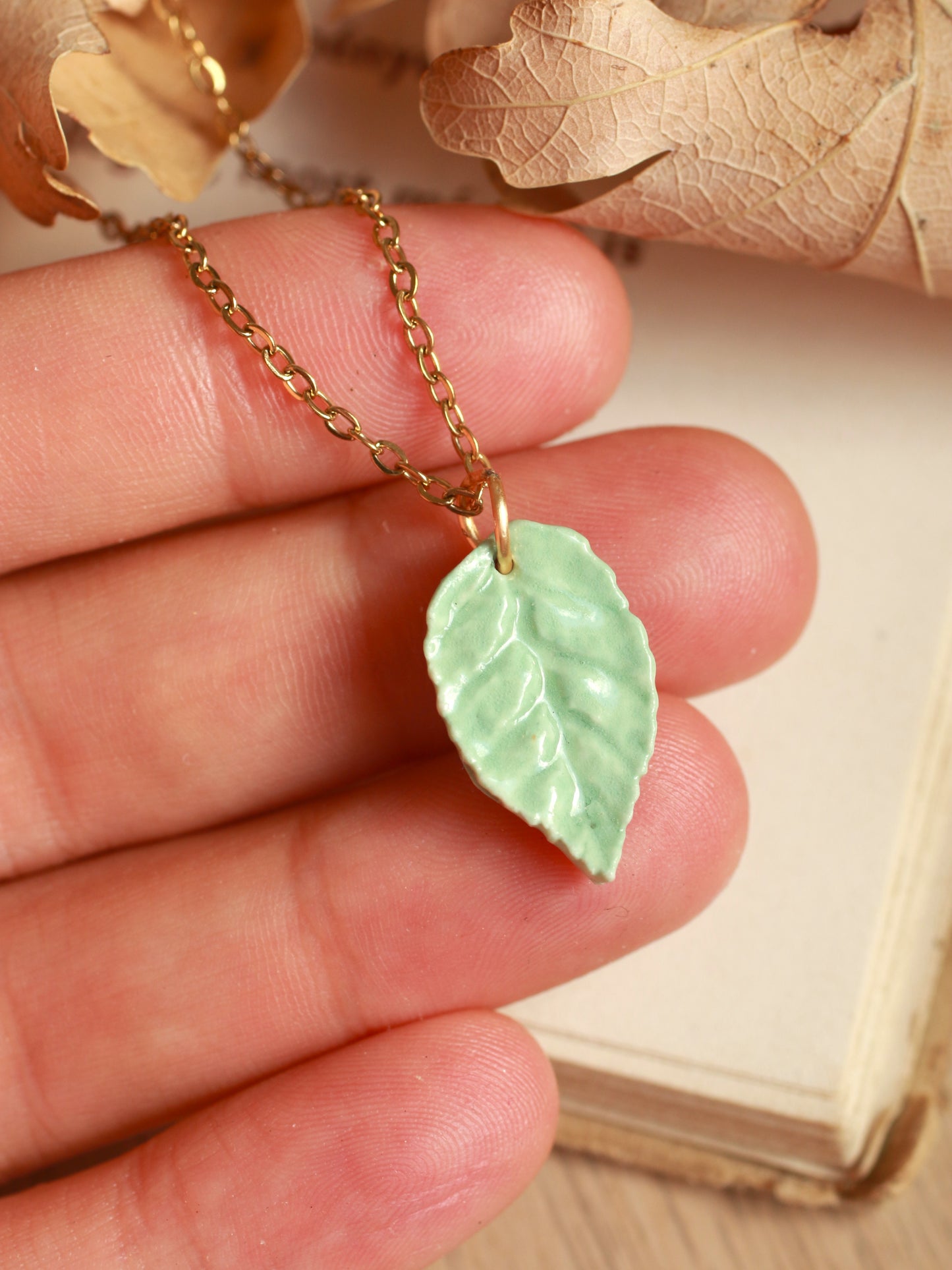 Leaf necklace