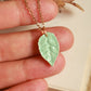 Leaf necklace