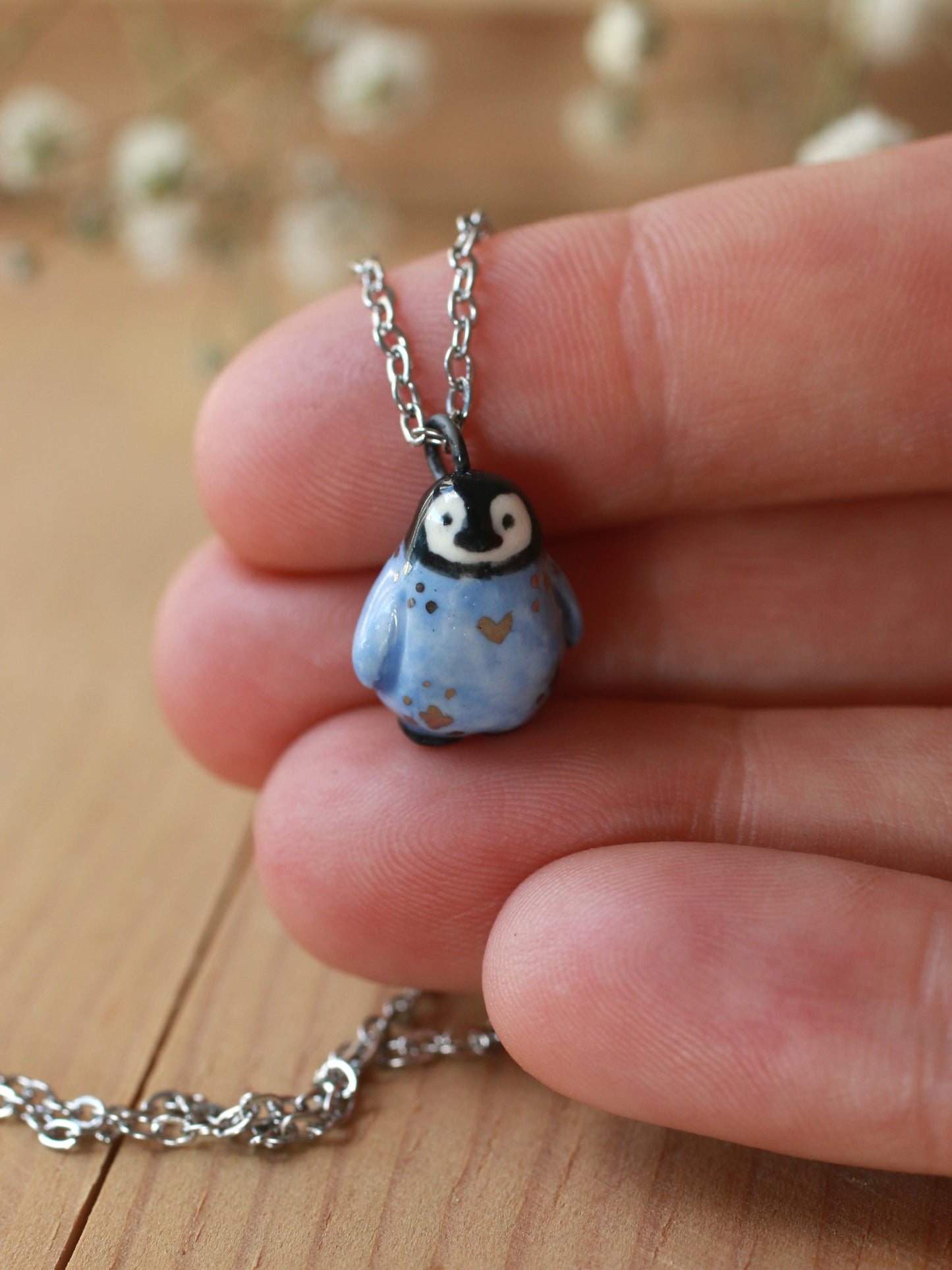 Penguin necklace