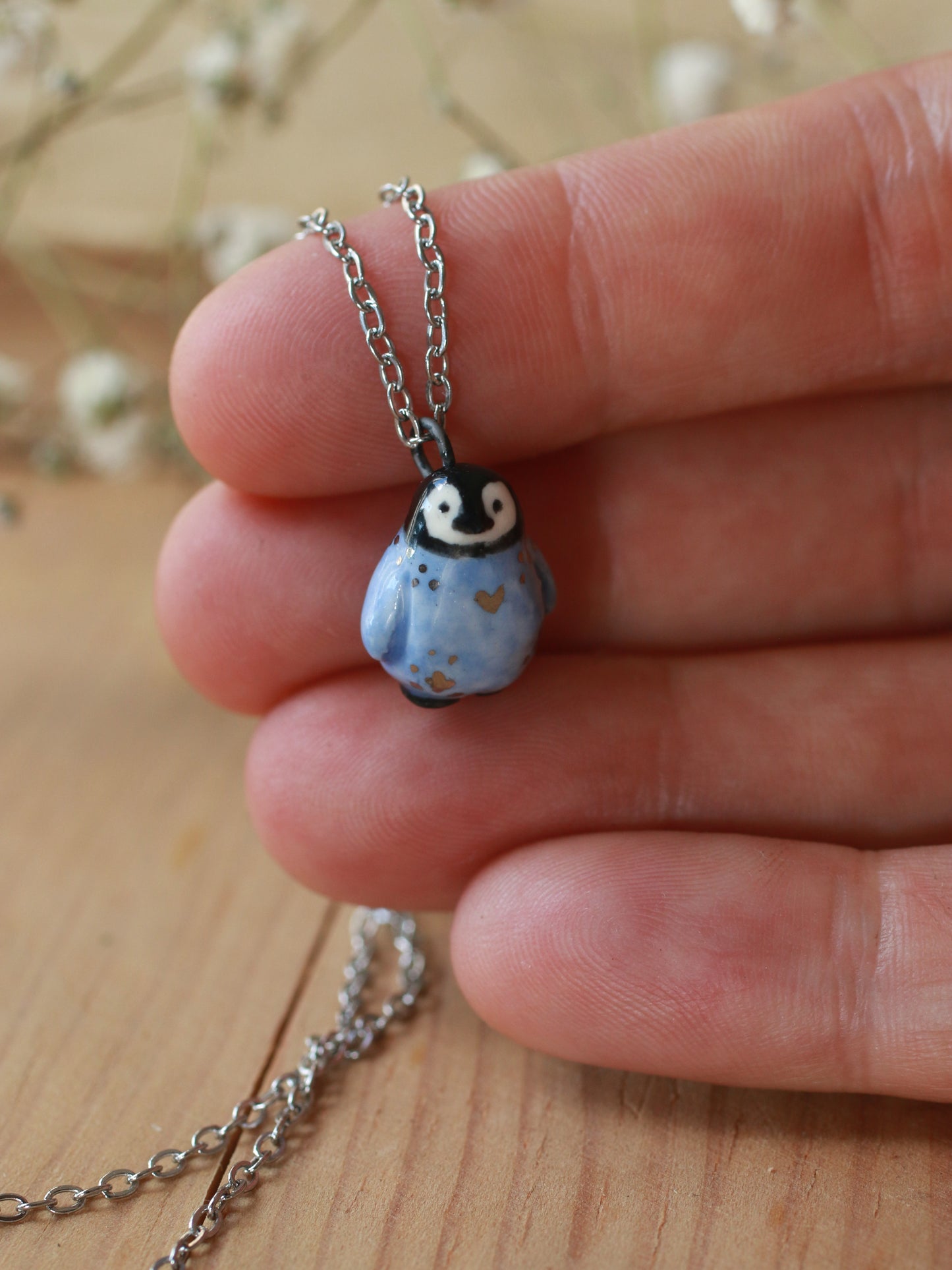 Penguin necklace