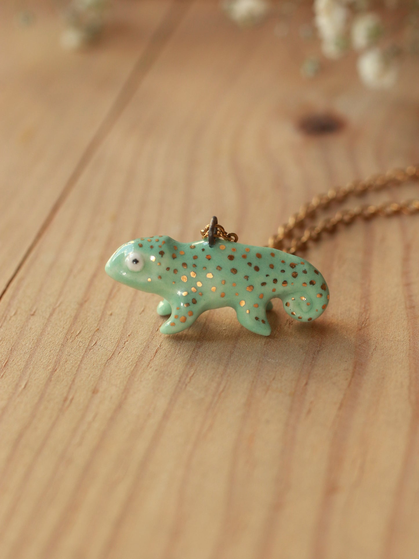 Chameleon necklace