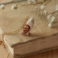 Barn owl necklace