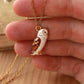 Barn owl necklace
