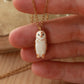 Barn owl necklace