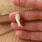 Barn owl necklace