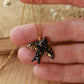 Starry swallow necklace