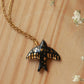 Starry swallow necklace