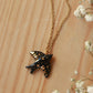 Starry swallow necklace
