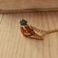 Pheasant necklace