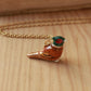 Pheasant necklace