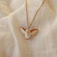 Barn owl necklace