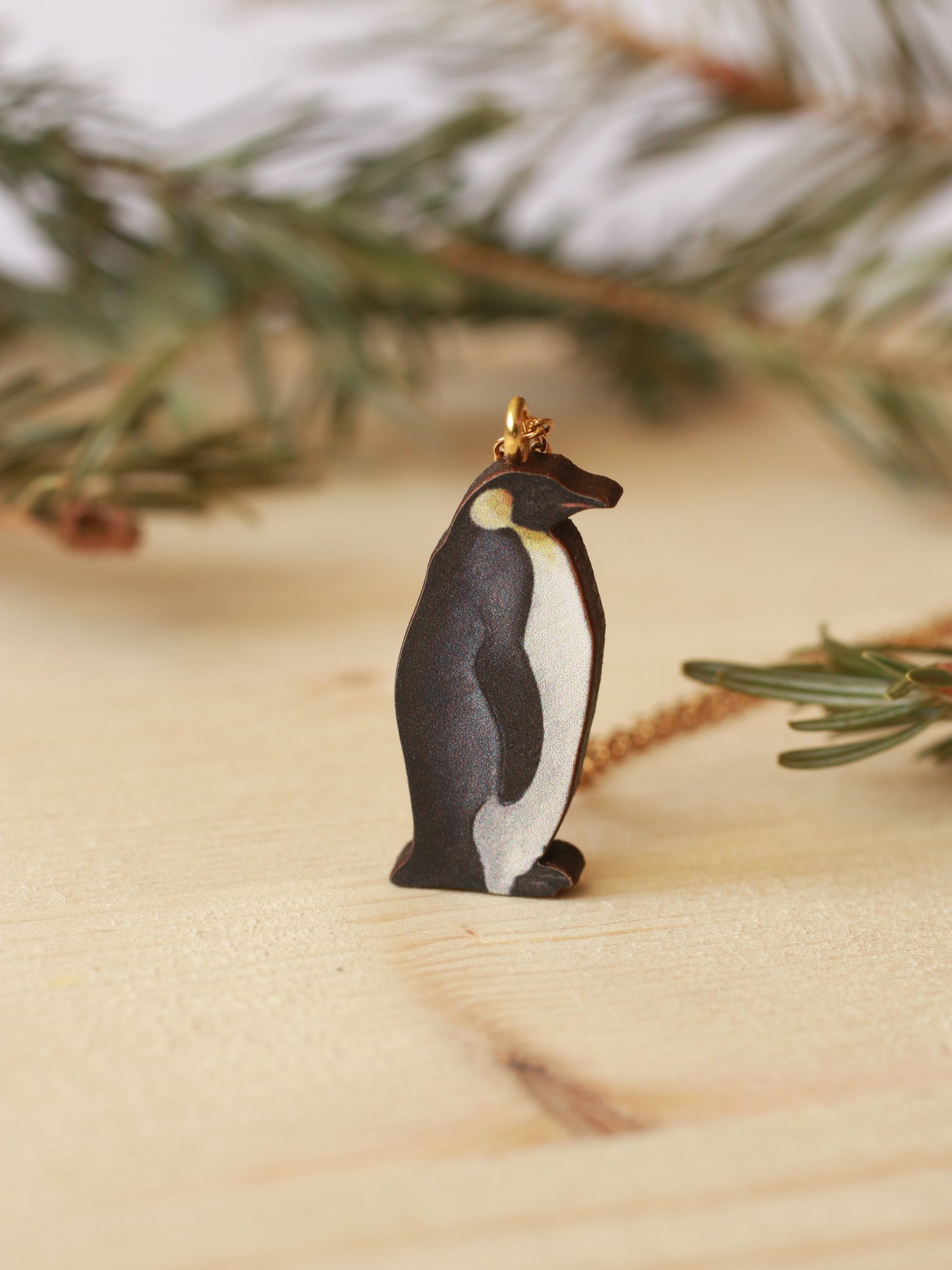 Emperor penguin necklace