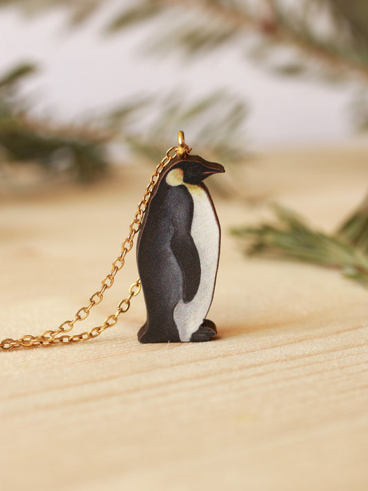 Emperor penguin necklace