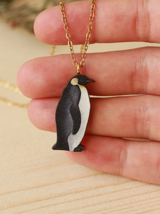 Emperor penguin necklace