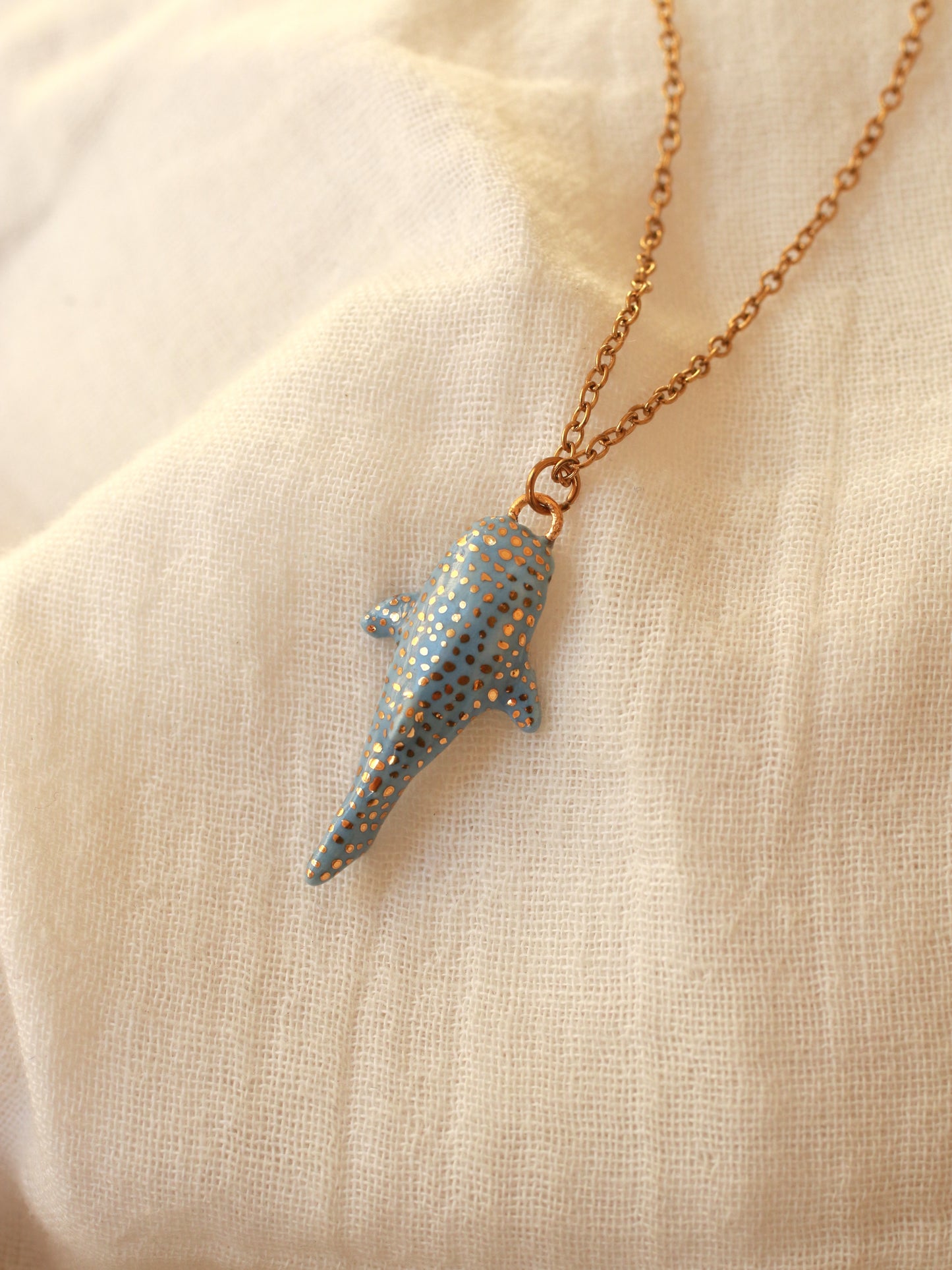 Whale shark necklace