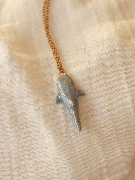 Whale shark necklace