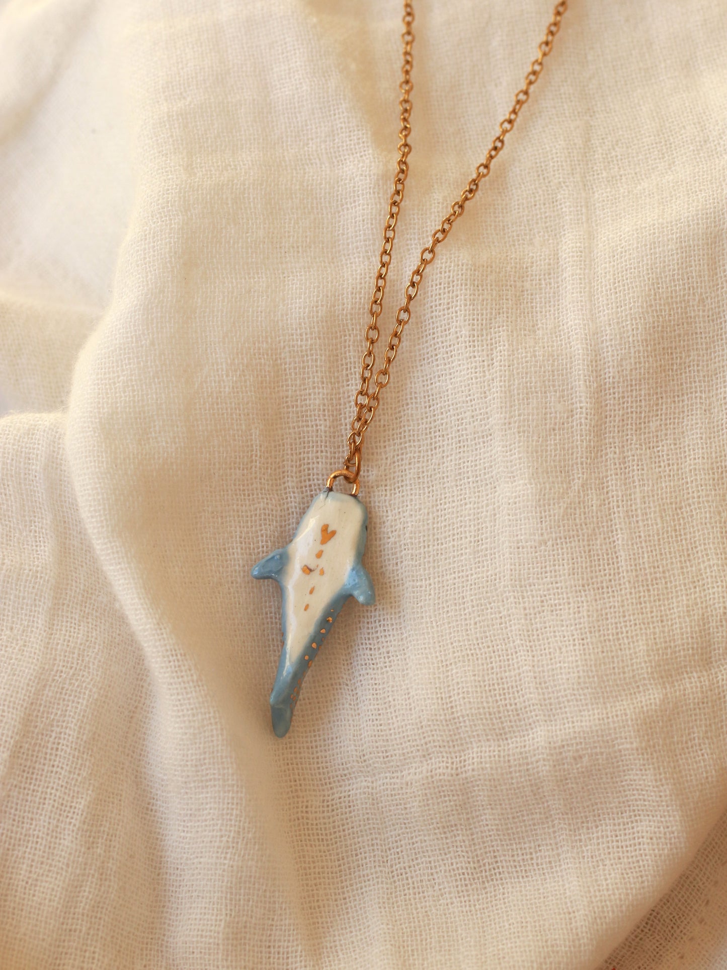 Whale shark necklace