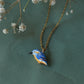 Kingfisher necklace