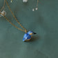 Kingfisher necklace