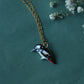 Woodpecker necklace