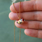 Goldfinch necklace
