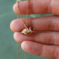 Goldfinch necklace