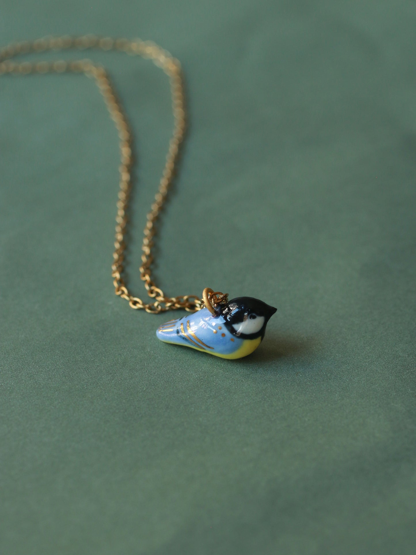 Great tit necklace