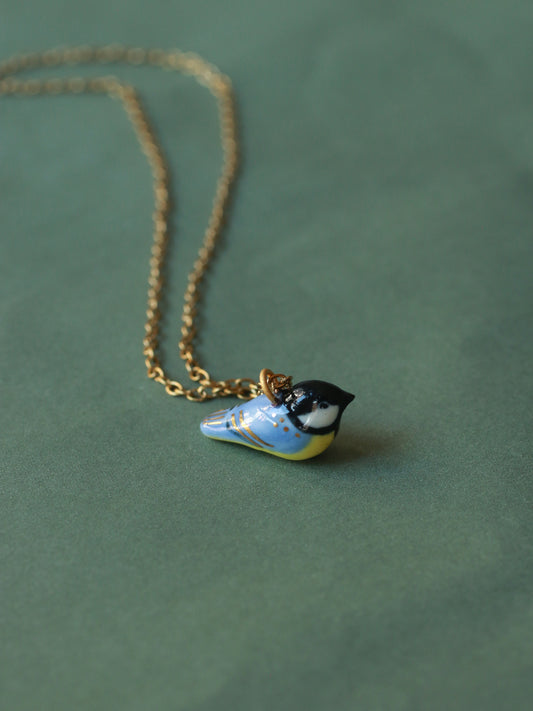 Great tit necklace