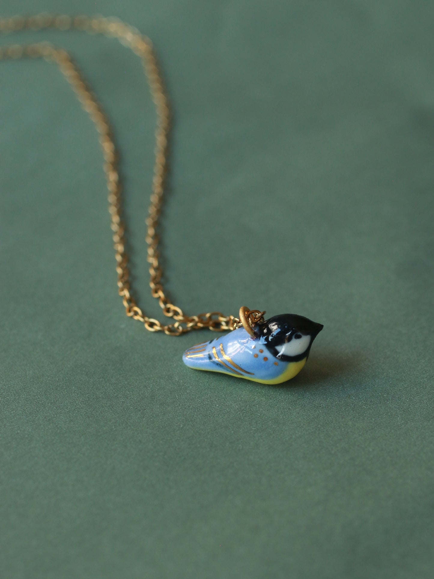 Great tit necklace