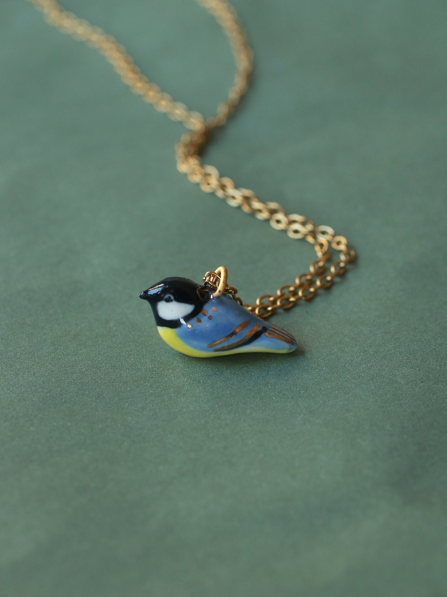 Great tit necklace