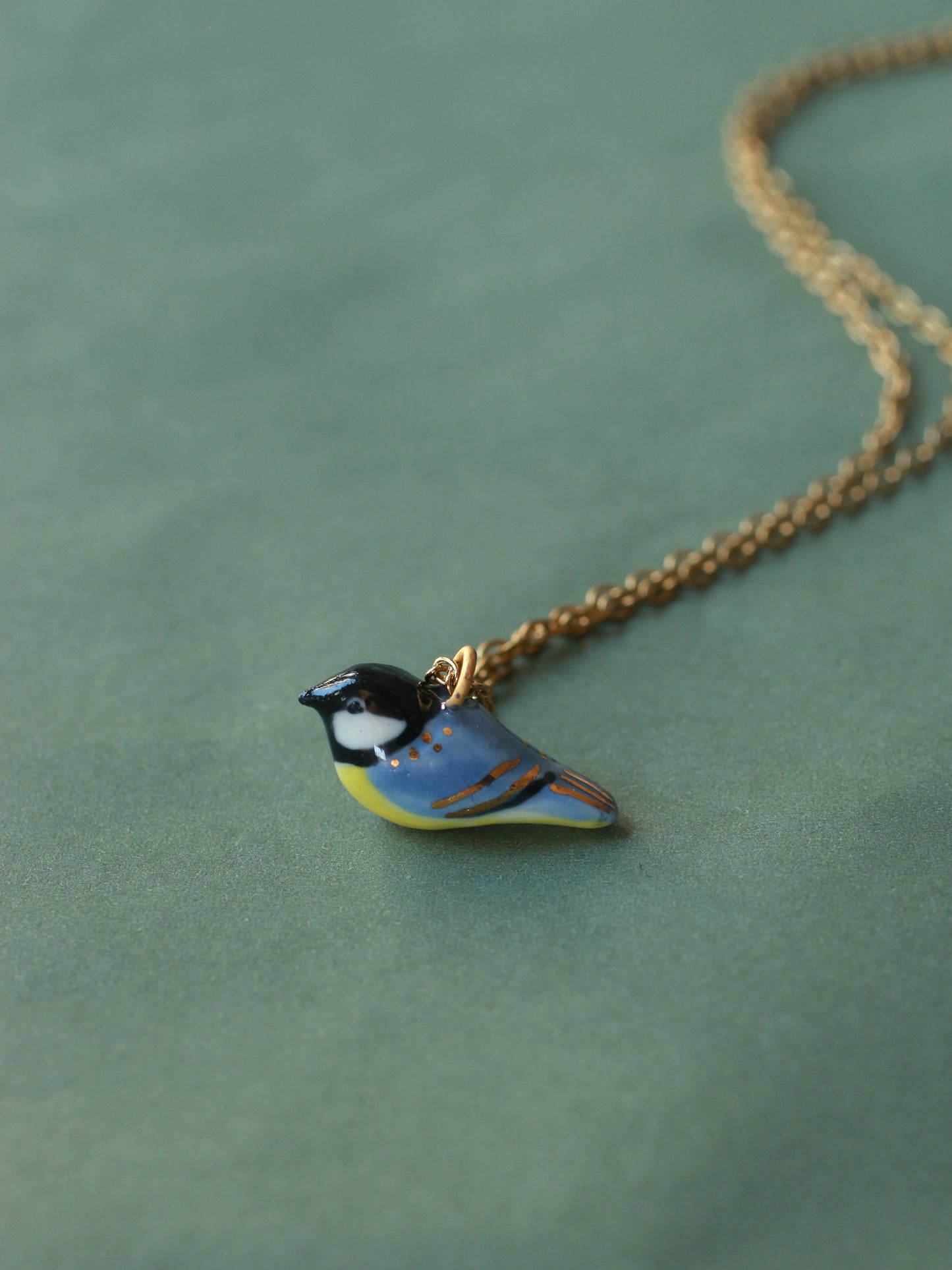Great tit necklace