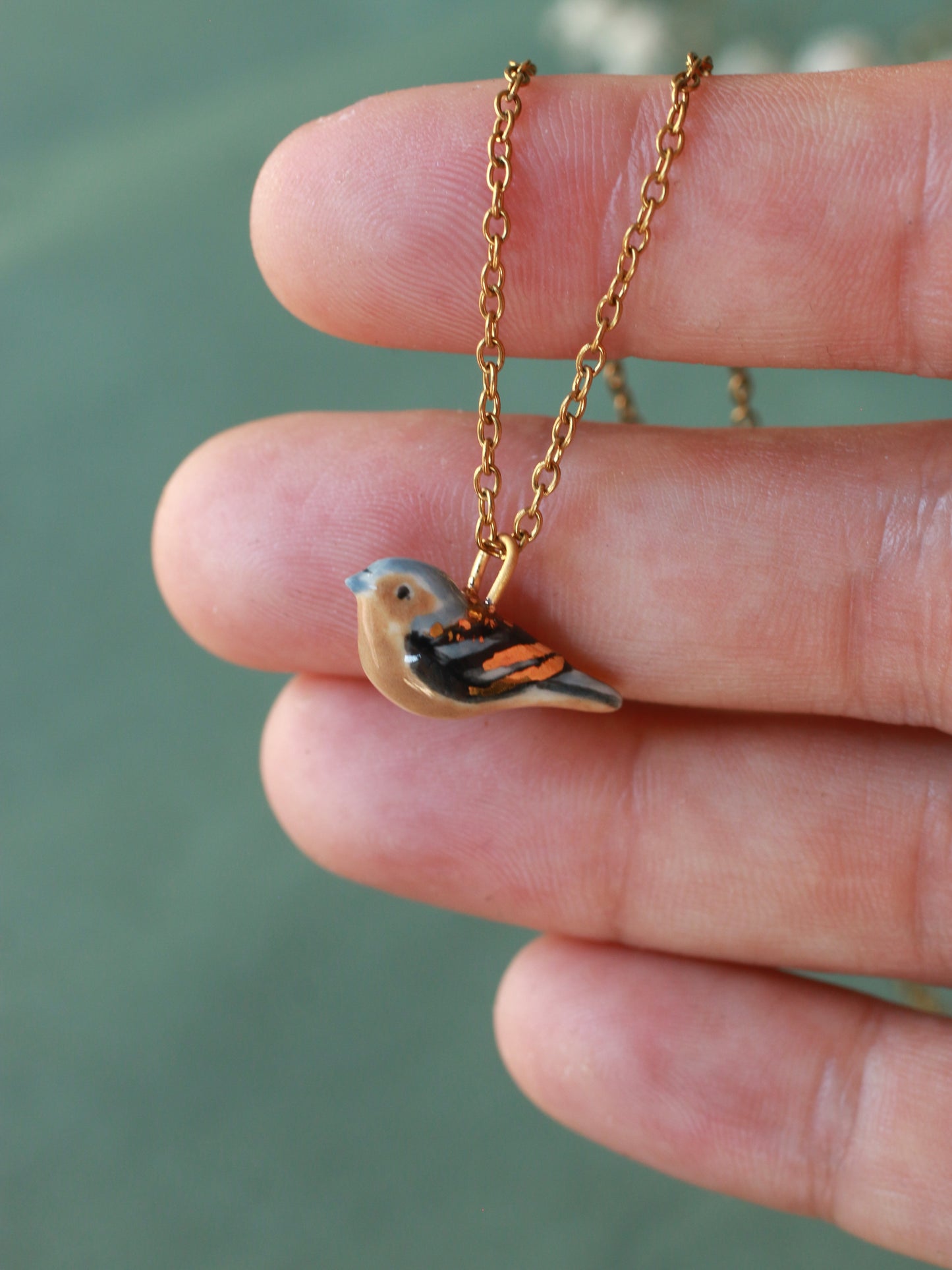 Chaffinch necklace
