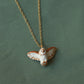 Barn owl necklace