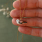 Long-tailed tit necklace