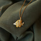 Copperband butterflyfish necklace
