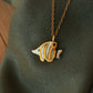 Copperband butterflyfish necklace