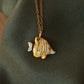 Copperband butterflyfish necklace