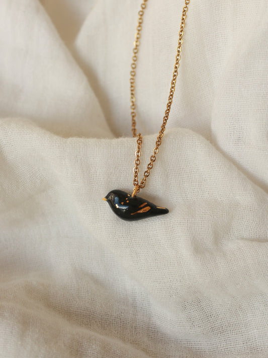 Blackbird necklace