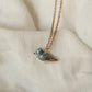 Crested tit necklace