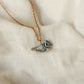 Crested tit necklace