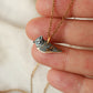 Crested tit necklace