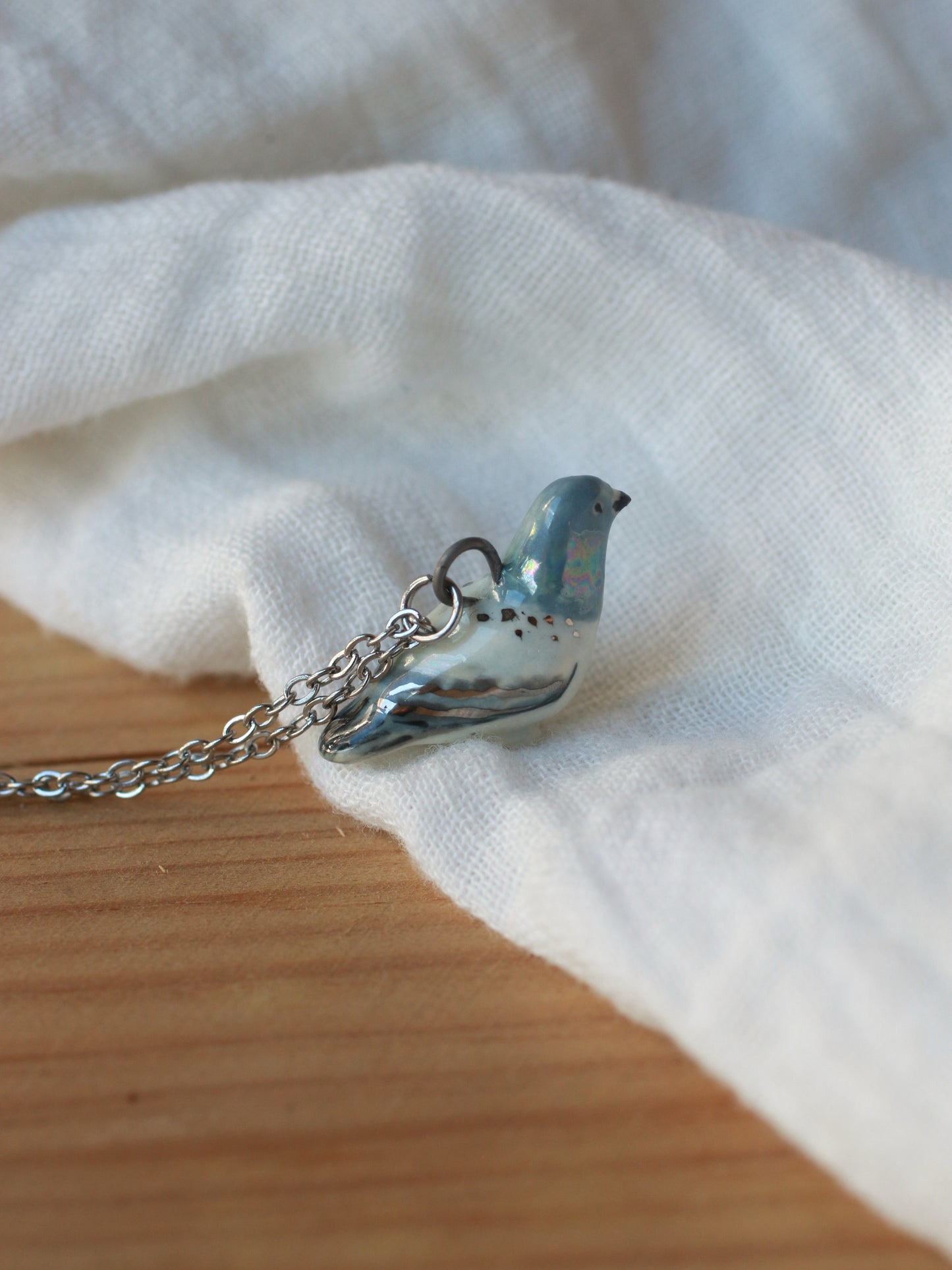 Pigeon necklace
