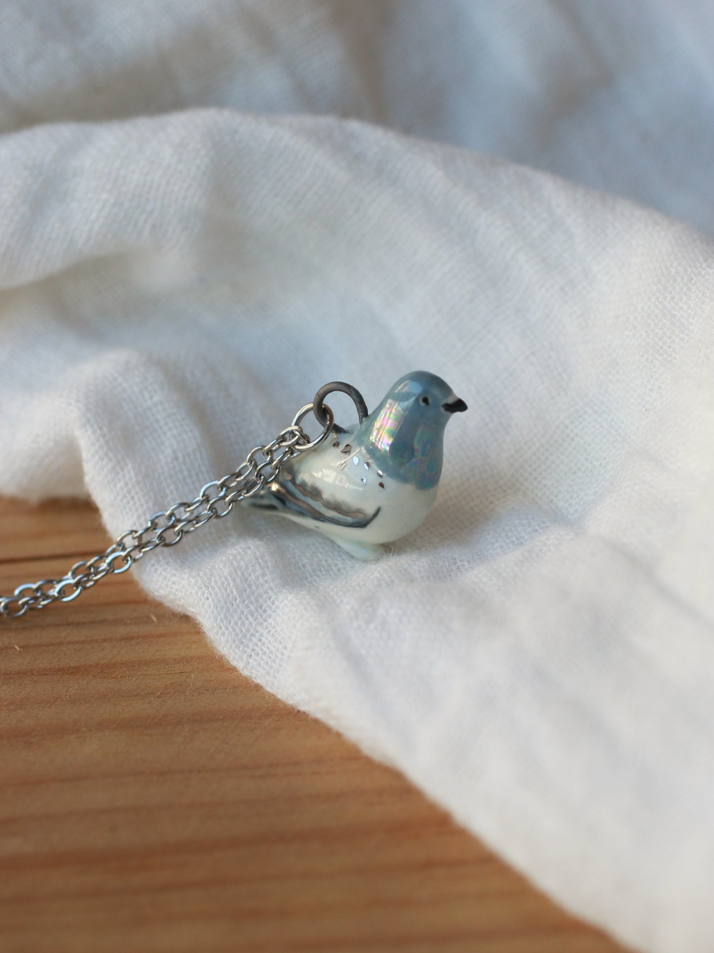 Pigeon necklace