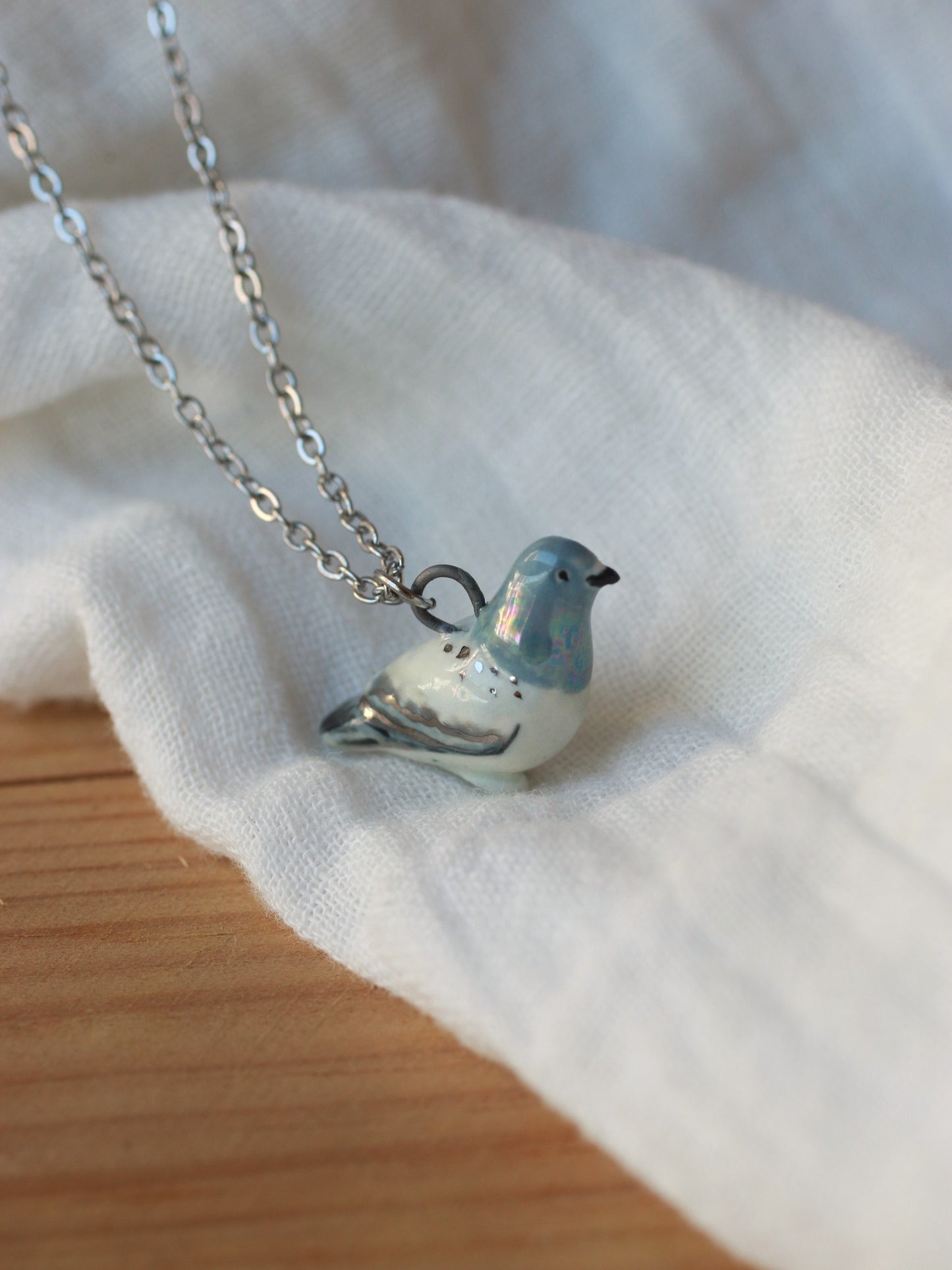 Pigeon necklace