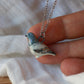 Pigeon necklace