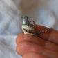 Pigeon necklace