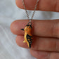 Hoopoe necklace