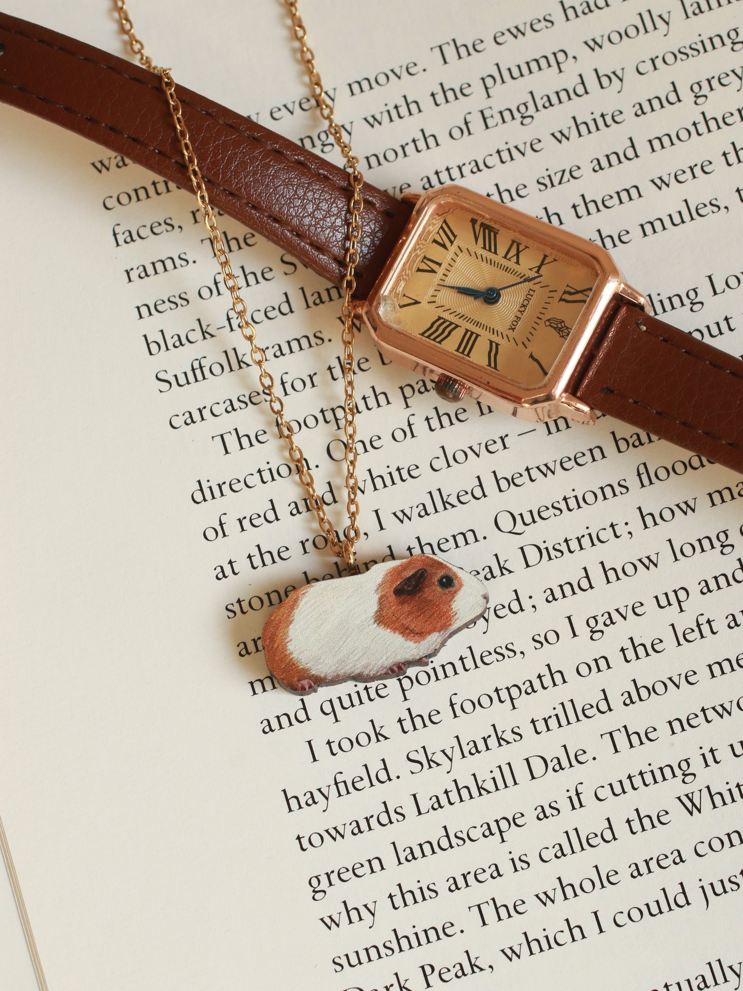 Guinea pig necklace